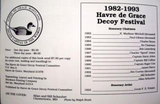 12th Annual Havre de Grace Decoy Festival May 8 1993