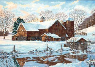  Paintworks Paint By Number, Winter Reflections Arts, Crafts & Sewing