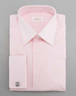 Brioni French Cuff Dress Shirt, Pink   