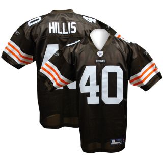Cleveland Browns Peyton Hillis Real Authentic RBK Jersey 50
