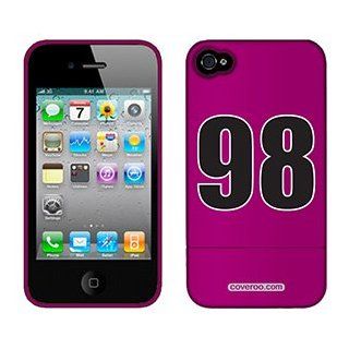 Number 98 on Verizon iPhone 4 Case by Coveroo  Players