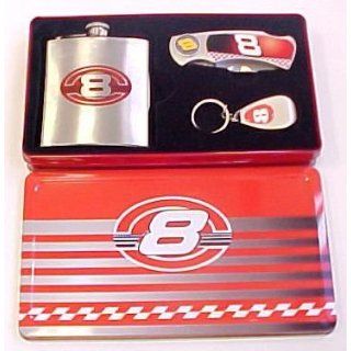 The Racing Number 8 Collectable Pocket knife , Flask and