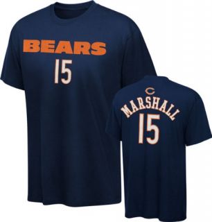  Chicago Bears Navy Nfl Name & Number T Shirt: Sports & Outdoors