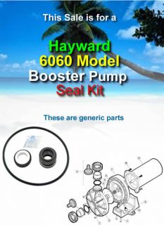 Hayward Booster Pump 6060 Model Seal O ring Kit SPX2700SA AX6060S