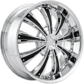 RockNStarr Genesis 22 Chrome Wheel / Rim 8x6.5 with a 15mm Offset and