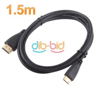 High Speed 1.5m 5ft HDMI Cable 1.4V 1080P HD w/ Ethernet 3D Ready HDTV