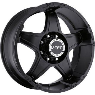 Tec Wizard 20 Matte Black Wheel / Rim 6x5.5 with a 0mm Offset and a