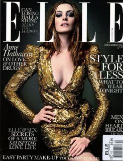 Elle UK Magazine 12 10 Fashion Hegelund Anne Hathaway