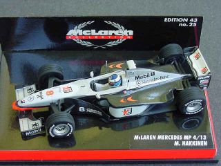 Minichamps 1 43 McLaren MP4 13 F1 Hakkinen WC 1998