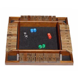 Double Sided 9 Number Shut The Box Toys & Games