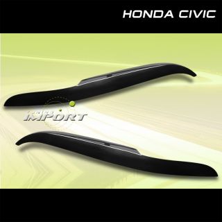 92 95 93 Honda Civic Headlights Eyebrows Eyelids Cover