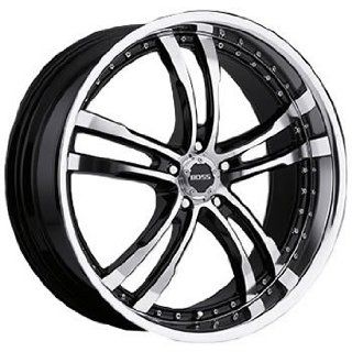 Boss 337 22 Super Finish Wheel / Rim 5x120 with a 20mm Offset and a 82