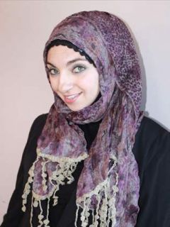 Eid Special Reversible Hijab Floral Leopard Islamic Clothing Eid Sale