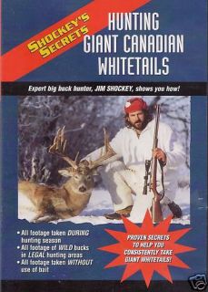 Jim Shockey Giant Canadian Whitetails Deer Hunting