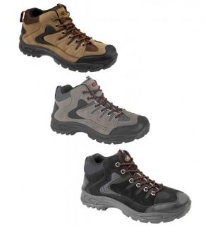 Mens Hiking Trail Rambling Walking Boots Lace UPS Size 6 7 8 9 10 11