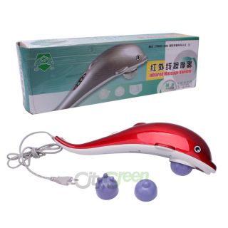  Infrared Dolpin Body Massager Slimmng Health Care Handheld Redh