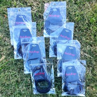 Black Jelly Bracelet Lot 8 Packs of 12 New Retail 3 99 Each Body Rage