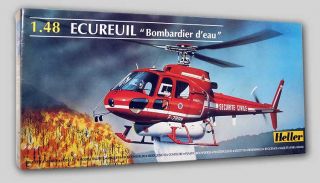  Ecureuil Firefighting Helicopter 1 48 Heller Kit 80485