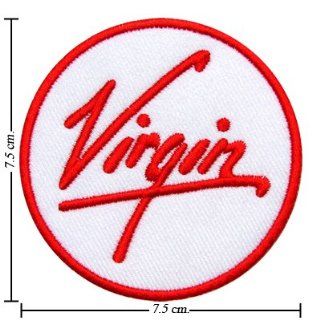 3pcs Virgin Radio Logo Embroidered Iron on Patches Kid