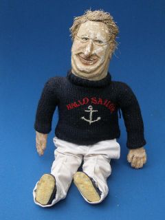 21 inch Ted Heath Prime Minister Spitting Image Prop Puppet Doll