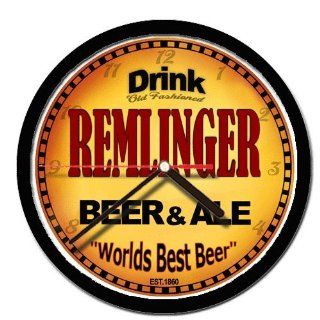 REMLINGER beer and ale cerveza wall clock: Everything Else