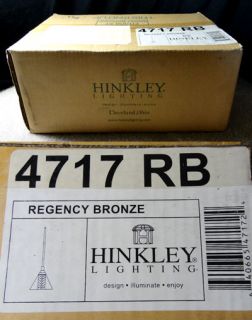 Hinkley Lighting 4717RB Tahoe Mini Pendant, Regency Bronze NEW
