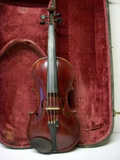 1932 VIOLIN   FIDDLE Made by HAROLD A. PINNEY   Plymouth, Vermont