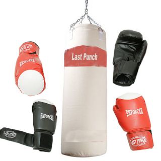 Pro Quality Set of 2 Pairs Boxing Gloves Punching Bag