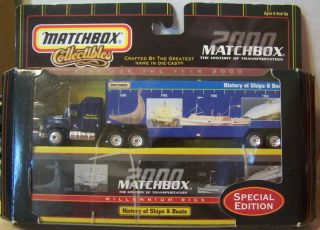 ctd Matchbox 1999 Collectibles Transport History of Ships blue