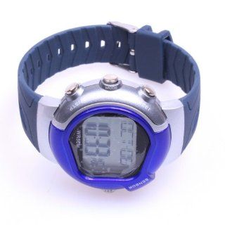 BestDealUSA Blue Heart LED Rate Time And Calendar Watch
