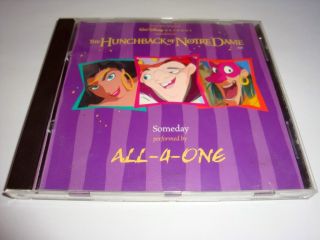  All 4 One CD 1996 Hollywood Disney Records Hunchback Notre Dame