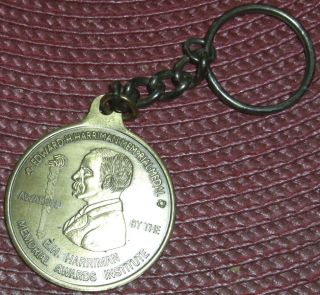 Norfolk Southern Railroad Harriman Medal Key Chain 5 Years Safety 1989