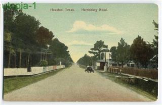 Houston Texas Harrisburg Road Postcard