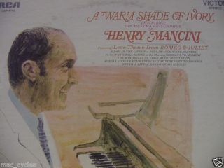  Henry Mancini A Warm Shade of Ivory LP