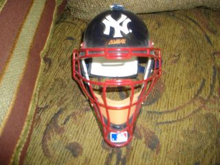 NY Yankees Mini Catchers Mask Hockey Style MLB Al WS