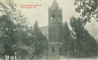 Hartford City in The First Presbyterian Church 1915