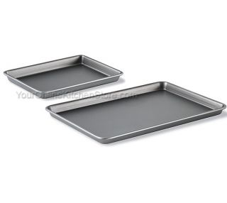Calphalon Jelly Roll and Brownie Pan Bakeware Combo Set Nonstick