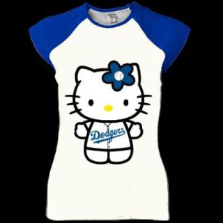 Womens Hello Kitty Los Angeles Dodgers Tshirt