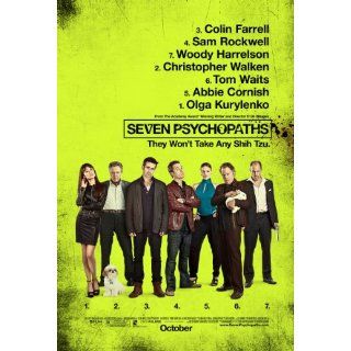 Seven Psychopaths Movie Poster 18X27 Everything Else