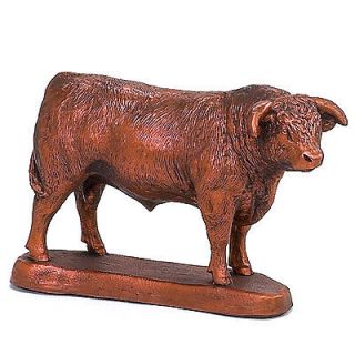 Hereford Bull Sculpture Farm Country Decor Trophies