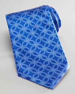 Stefano Ricci Large Floral Tie, Blue   Neiman Marcus