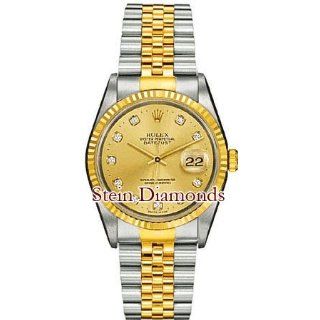 Stein Diamonds Rolex Oyster Perpertual Datejust 16233 CD Watches