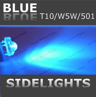 Honda Legend 1996 Bright Blue LED Sidelight Bulb 501