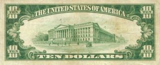 10 Heron Lake Minnesota 1929 5383 National Currency