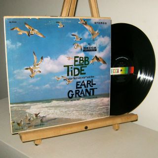 Earl Grant Ebb Tide Decca Records 1961 Traditional Pop Music Vinyl LP