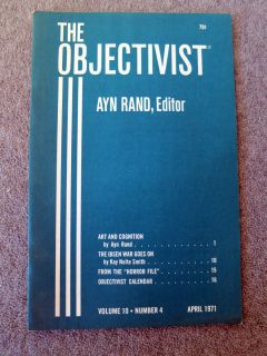  OBJECTIVIST Magazine AYN RAND Objectivism KAY NOLTE SMITH Henrik Ibsen