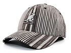 KANGOL Argyle Stripe Flex Fit Hat Cap New RARE s M Black Grey