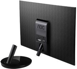 AOC E2251SWDN 21.5 Inch Widescreen LED Monitor   Black