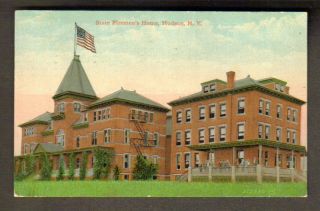 Hudson NY State firemens Home Panorama Used 1912