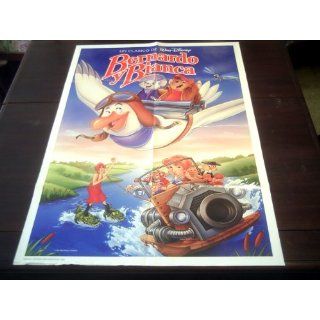 Original Spanish Movie Poster The Rescuers Walt Disney